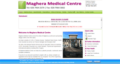 Desktop Screenshot of magheramedicalcentre.co.uk
